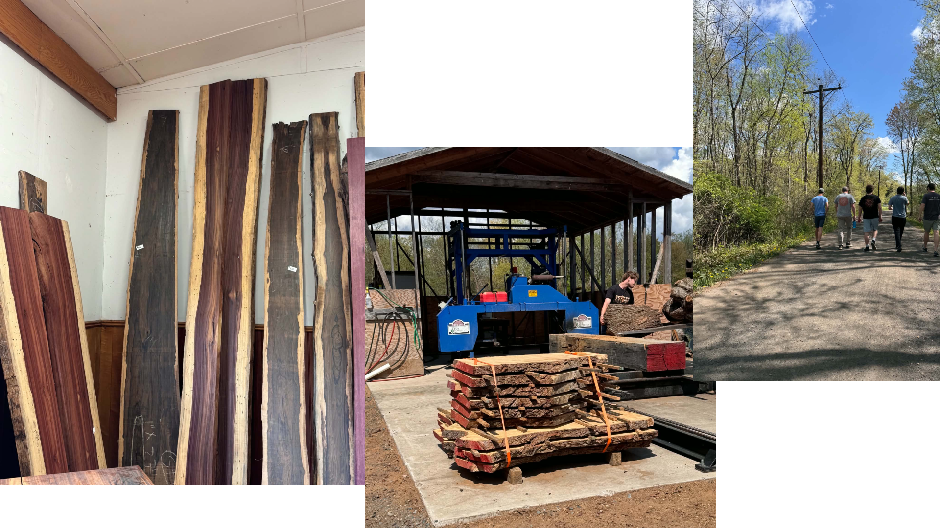 Willard Brothers Lumber Yard field trip
