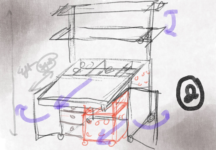 The Big Craft early sketch 2