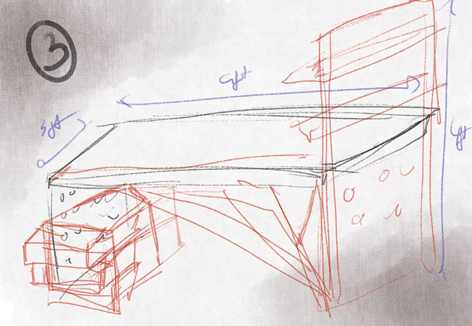 The Big Craft early sketch 3