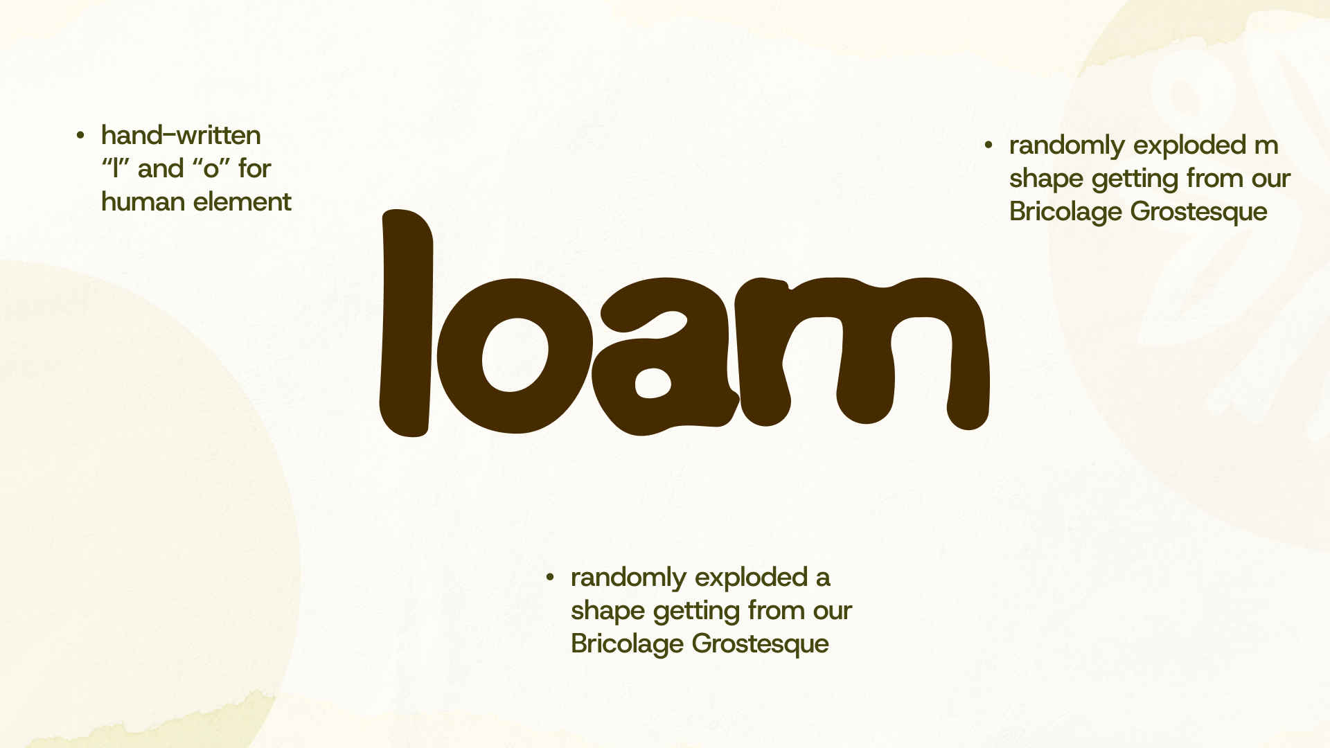 Loam logo exploration 2